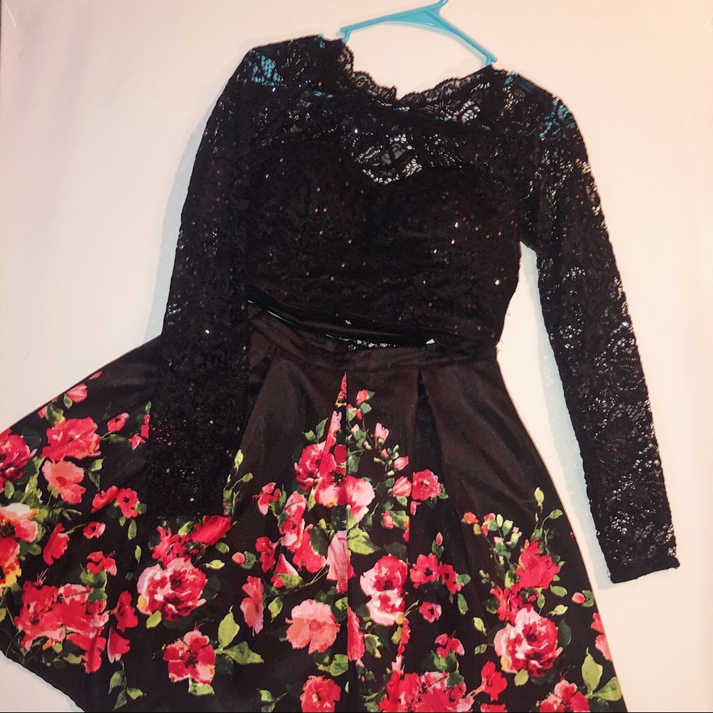 Two Piece Homecoming Dress